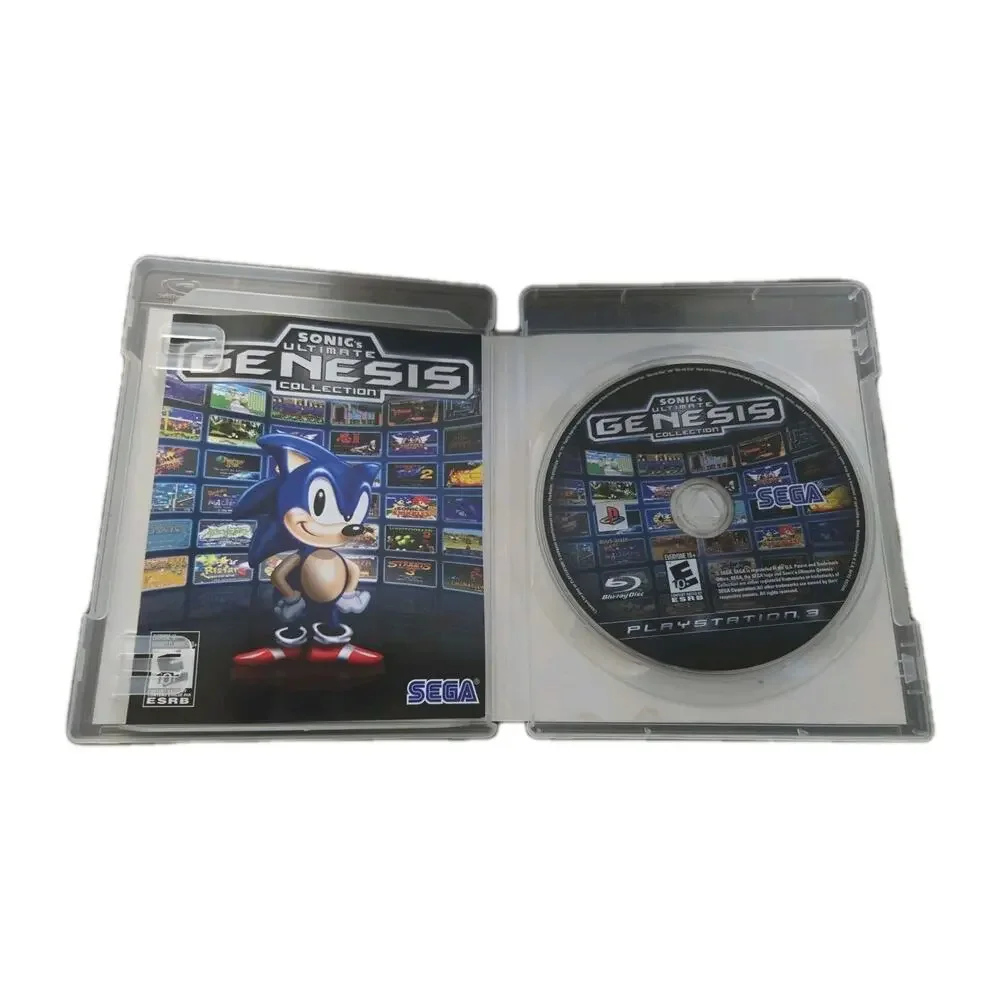 Sonic's Ultimate Genesis Collection Sony PlayStation 3, 2009 Complete CIB Tested